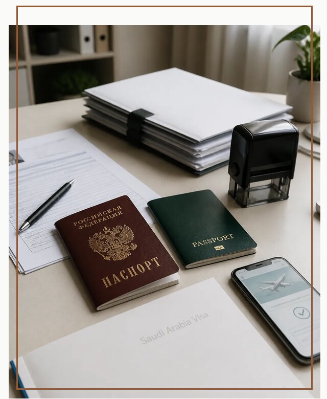 Оформление визы в Саудовскую Аравию в Кореновске по цене от 6737 р. | Гиперактив-Кнв
