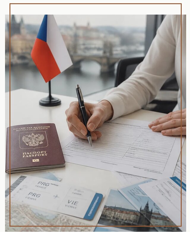 Оформление визы в Чехию под ключ для поездки в Кореновске