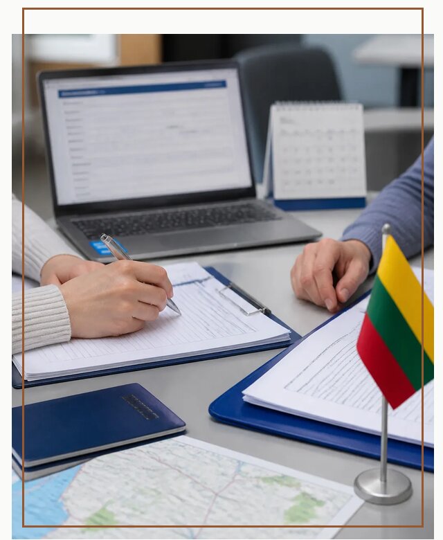 Профессиональное оформление визы в Литву для поездки в Кореновске