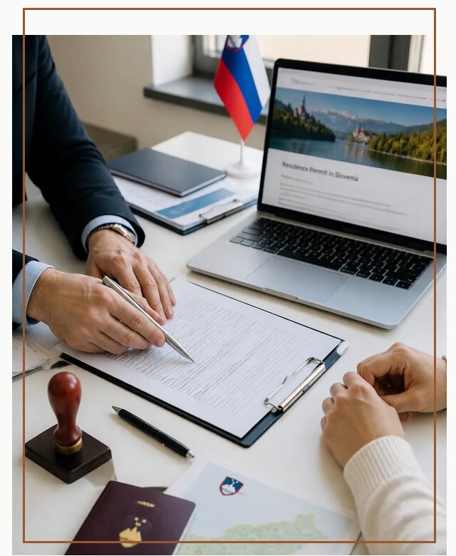 Оформление вида на жительство в Словении под ключ в Кореновске