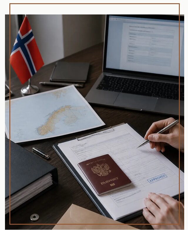 Профессиональное оформление ПМЖ в Норвегии в Кореновске